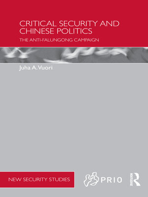 cover image of Critical Security and Chinese Politics